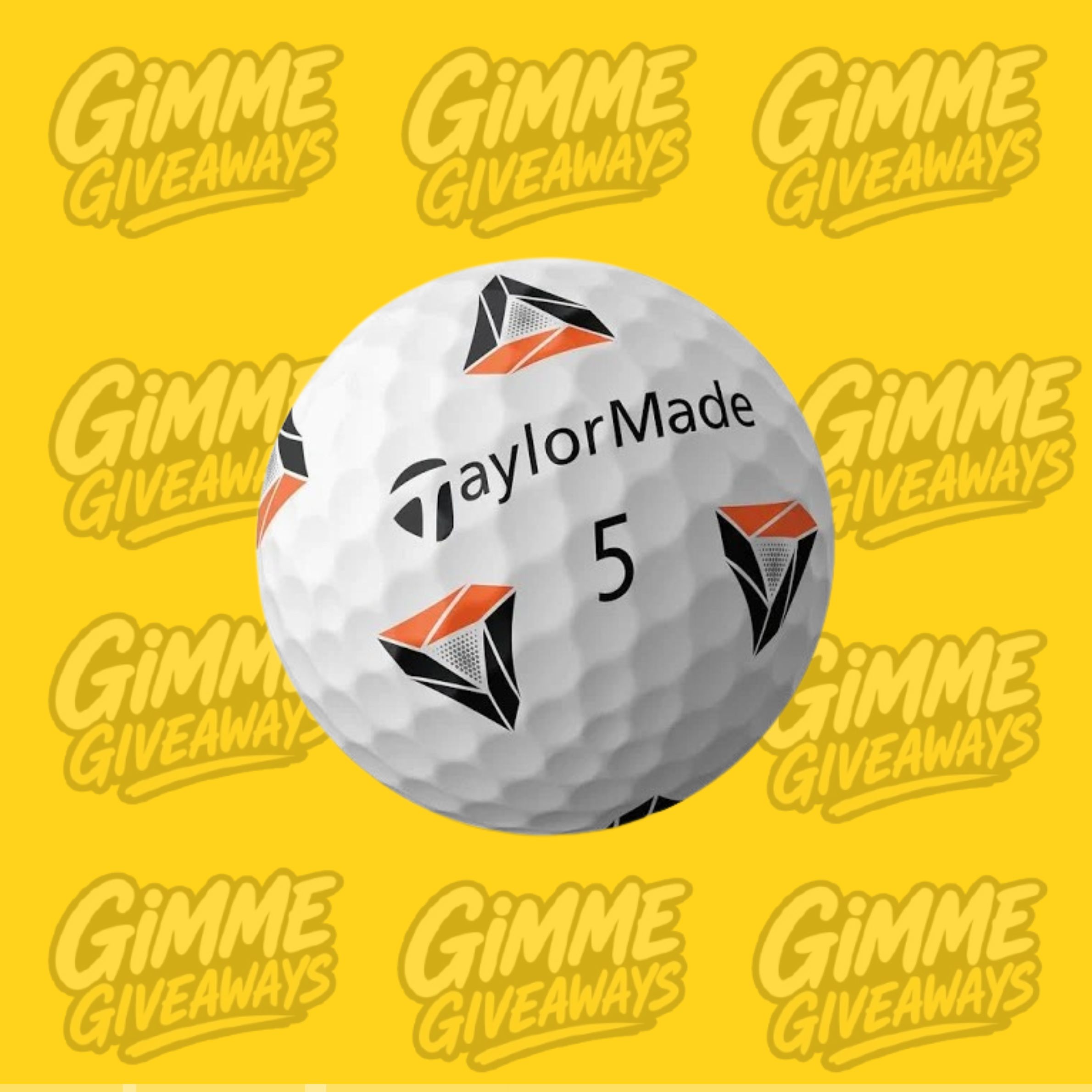 YEARS SUPPLY OF TAYLORMADE GOLF BALLS 